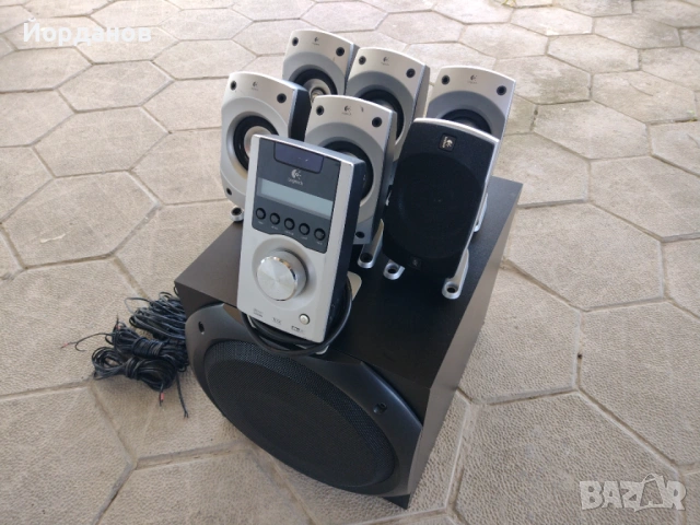 озвучителна система Logitech Z5500 , снимка 6 - Аудиосистеми - 47084389