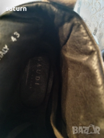 мъжки боти есенни Gaudi Италия номер 43, снимка 7 - Мъжки боти - 51896140