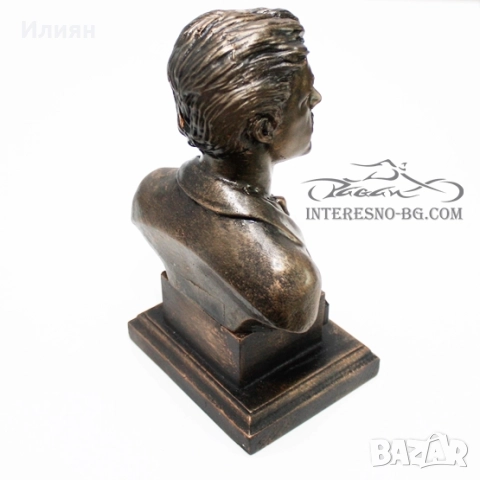 Бюст Васил Левски-Апостола на свободата(copper), снимка 4 - Ръчно изработени сувенири - 52298809