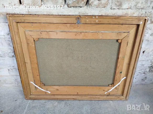 Картина масло върху платно , снимка 2 - Картини - 56433163