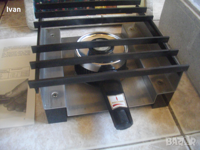 Нов Мини Газов Немски Туристически Котлон/Грил-Скара-180х180мм-RONSON, снимка 14 - Други инструменти - 36573107