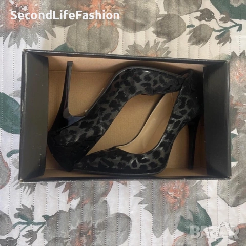 Дамски обувки стилето на висок ток 37 номер, снимка 6 - Дамски елегантни обувки - 54174737