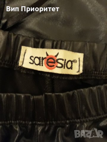 Клин SARESIA (R) кожен, дълъг , изчистена предна част, а задната част по цялата дължина е с плътни л, снимка 8 - Клинове - 37450835