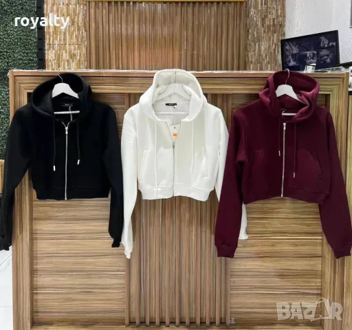 Ватиран памучен суичър , снимка 4 - Суичъри - 48999732