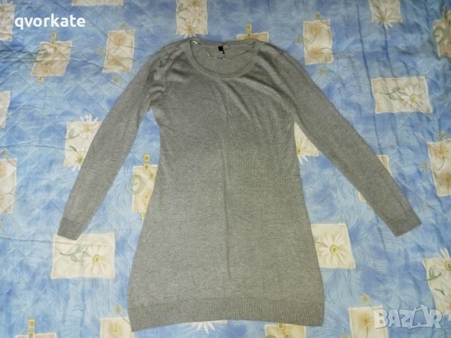 Сив блузон на DIVIDED H&M, снимка 1 - Блузи с дълъг ръкав и пуловери - 38728755