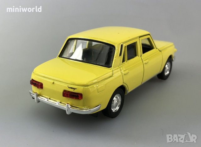 Wartburg 353 - мащаб 1:34 на Welly моделът е нов в кутия, снимка 3 - Колекции - 36652865