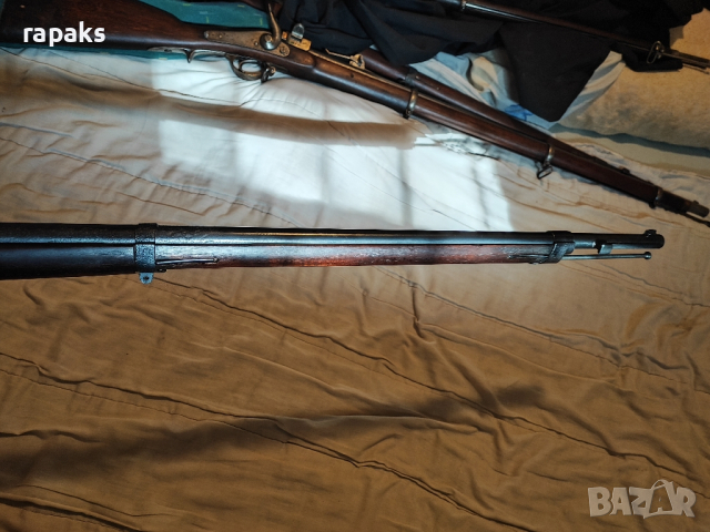 Шаспо. Пехотна пушка. Старинна автентична карабина, револвер

, снимка 7 - Антикварни и старинни предмети - 44685307