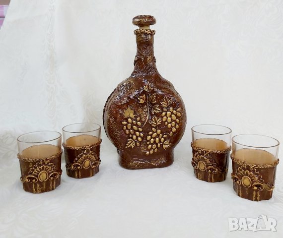  Подаръчни комплекти  за вино /ракия/, снимка 16 - Декорация за дома - 19274800