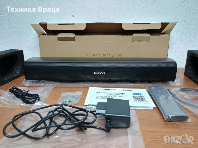 Чисто нов саундбар с изненадващо добър звук за размера си. , снимка 2 - Аудиосистеми - 53882040