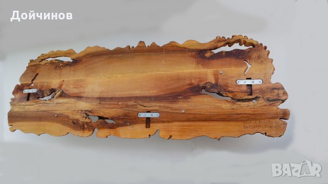 Пано - дърворезба / закачалка / с рога от елен и сръндак, снимка 7 - Пана - 17621296