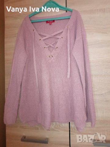 Guess пуловер +подарък шапка тип тюрбан H&M, снимка 2 - Блузи с дълъг ръкав и пуловери - 35588617