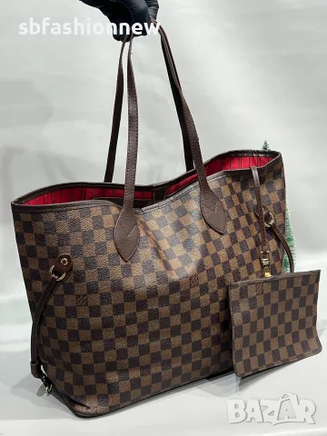 Louis Vuitton Neverfull голям размер, снимка 10 - Чанти - 55764863