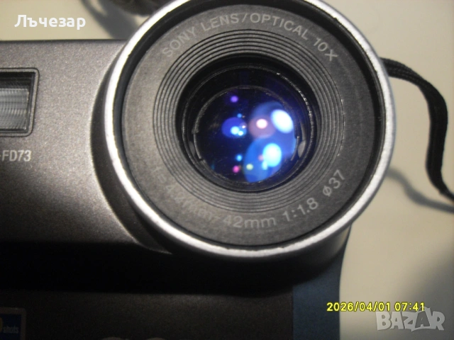 Продавам цифрова камера SONY MVC-FD73, снимка 10 - Камери - 54056774