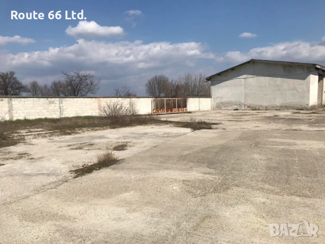 Индустриална база до АМ Тракия – халета 1000 м² + двор 7300 м² – ТИР достъп, снимка 9 - Производствени сгради - 54119859