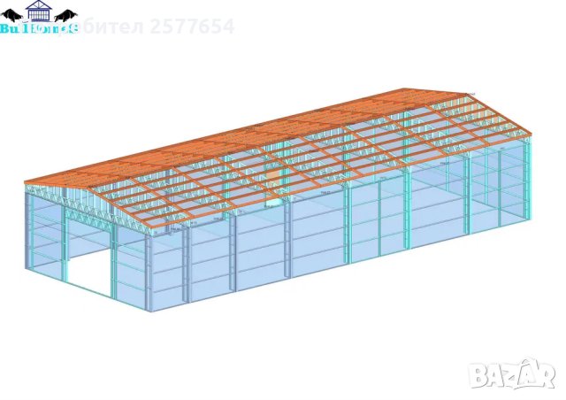 ЛИЗИНГ - Халета, Хале, Магазини, Магазин, Складове 250м2, снимка 4 - Строителни материали - 44180907