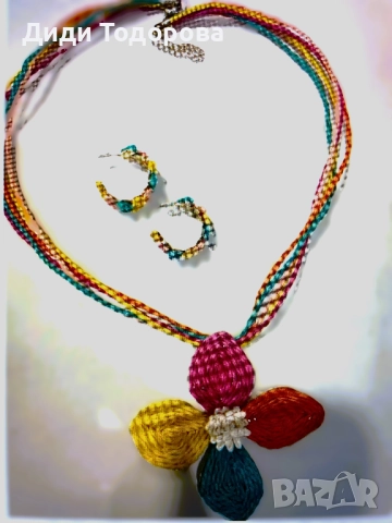 Бижута ръчна изработка, снимка 2 - Бижутерийни комплекти - 52923631