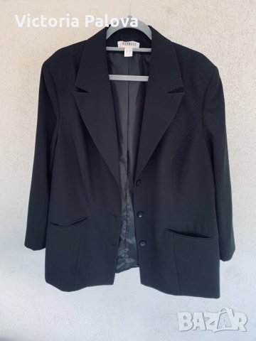 Стилно модерно черно сако, снимка 9 - Сака - 34273821