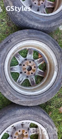 4бр лети джанти 5x112 6,5j 16h2 et 35 с летни гуми 205/55/16 , снимка 4 - Гуми и джанти - 47735025