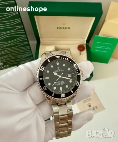 Часовник Rolex Submariner - Самонавиващ механизъм с кутия и документи, снимка 5 - Мъжки - 49420760