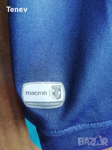 Vitesse Macron мачова #15 оригинална рядка фланелка тениска Витес, снимка 6 - Тениски - 36681609