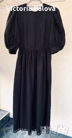 Скъпа рокля “TIFFANY” 100% лен, снимка 12 - Рокли - 40462777