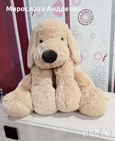 Куче плюшена играчка 