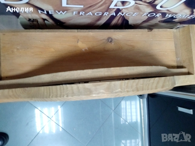 Винтидж стенна етажерка от скандинавски бор , снимка 6 - Декорация за дома - 53052564