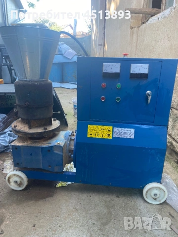 Машина за пелети, шнек и сито – цената включва и трите машини.