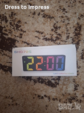 нов електронен часовник, снимка 2 - Други - 51480880