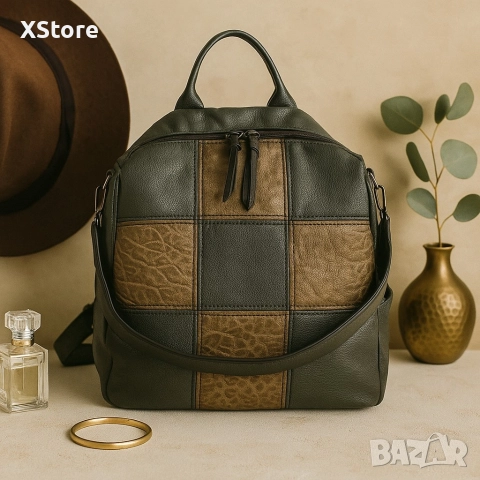 Многофункционална дамска раница-чанта, снимка 8 - Раници - 52572101