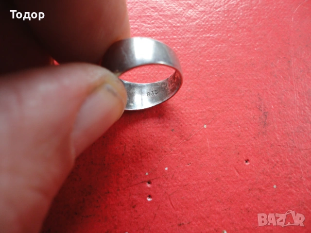 Сребърен пръстен с камък 24 , снимка 3 - Пръстени - 53304440