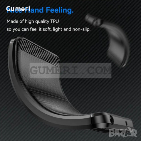 Гръб "Карбон Шарк" за Huawei Honor Magic6 Lite, снимка 5 - Калъфи, кейсове - 44922126