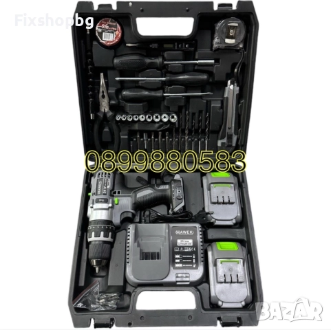 Акумулаторен ударен винтоверт 24V 4.0Ah Hawek, снимка 3 - Винтоверти - 51564068