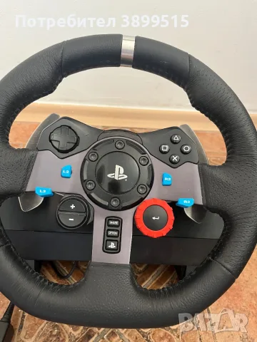 Волан с педали Logitech G29 Driving Force Racing, снимка 9 - Аксесоари - 55849531