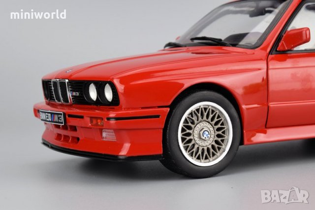 SOLIDO BMW E30 M3 Sport Evolution - мащаб 1:18 на Solido моделите са нови в кутия, снимка 10 - Колекции - 30551050