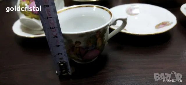 Стар български порцелан Изида , снимка 4 - Антикварни и старинни предмети - 47909052