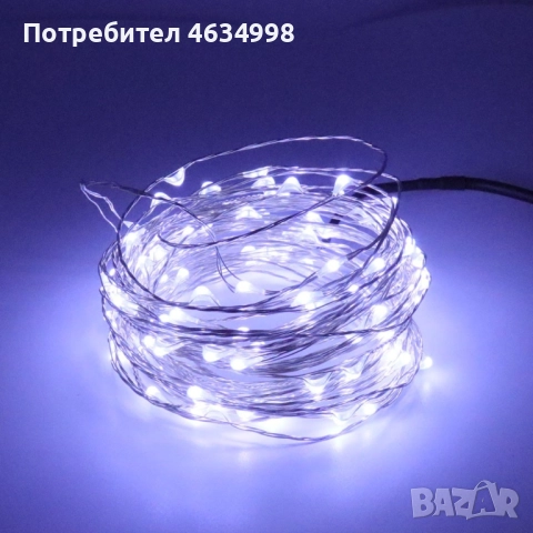 Коледни лампички на батерии в различни цветове , снимка 5 - Декорация за дома - 52235128