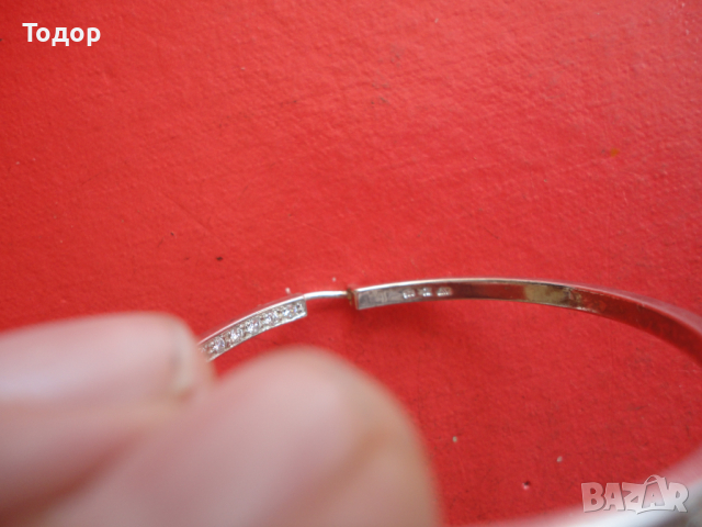 Дизайнерски сребърни обеци обици с камъни 925, снимка 10 - Обеци - 44761832