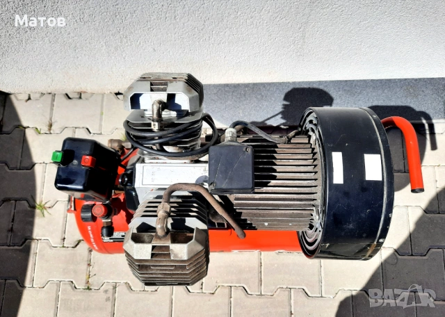 Двуцилиндров компресор трифазен, снимка 5 - Компресори - 54175153