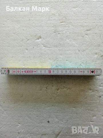 Сгъваем дърводелски метър с пружина – 2м, внос от Германия – 5.00 лв, снимка 3 - Други - 50346659