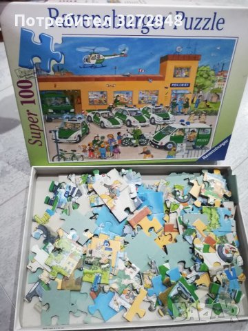 Пъзел Ravensburger Super100 - POLIZEI, снимка 9 - Пъзели - 40055781