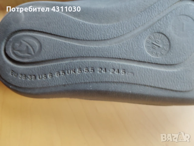 Дамски джапанки Tribord употребявани, номер 37/38, снимка 7 - Джапанки - 53808138