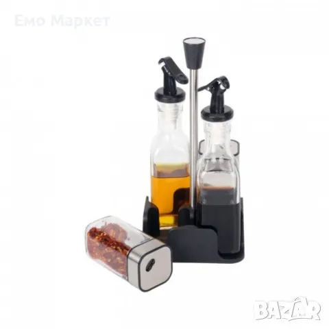 Комплект за подправки ЛУКС, оливерник 5 части!, снимка 11 - Други - 48888439