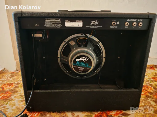 Peavey Bandit Silver Stripe, снимка 12 - Китари - 55944582