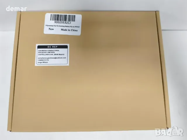 FQuanmap 4K120Hz USB C Докинг Станция с KVM превключвател за 2 монитора и 2 лаптопа, снимка 8 - Друга електроника - 49813593