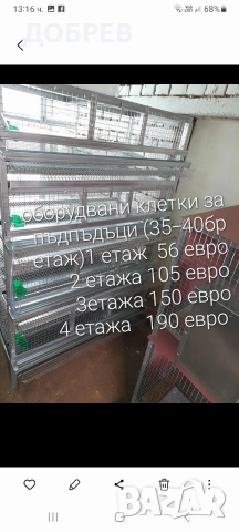 нови метални подцинковани клетки гр.Разград 0885 34 34 64 , снимка 3 - За птици - 54349364
