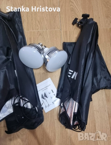 Професионален комплект фото сет/ Софтбокс., снимка 2 - Други - 52921289
