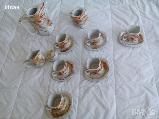 Сервиз за кафе висококачествен, снимка 12 - Сервизи - 36749041