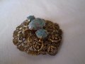 Антикварна дамска  брошка , снимка 4