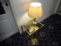 Масичка, шкавче, нощна лампа-златен обков.Дизайнерска мебел.Внос. , снимка 4